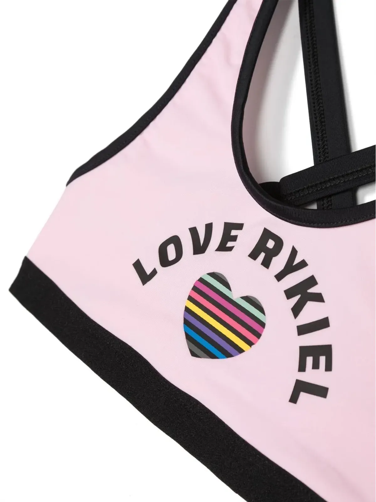 SONIA RYKIEL ENFANT ロゴプリントビキニセット（ピンク） - 画像3