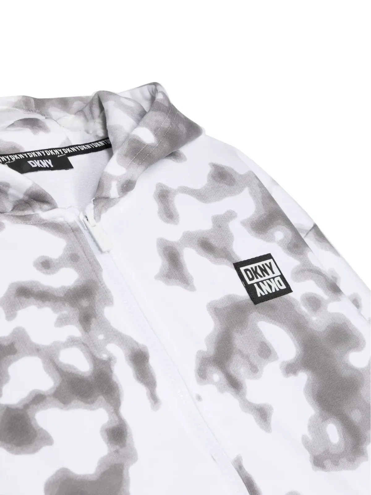 Dkny Kids タイダイ ジップアップ フーディー - 画像3