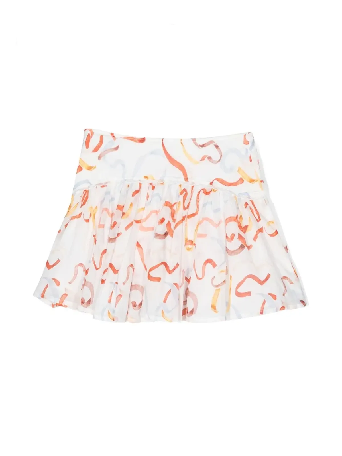 Chloé Kids グラフィックプリントのベールスカート - 画像2