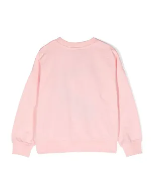 Kenzo Kids バンブー コットン スウェットシャツ - ピンク - サムネイル2