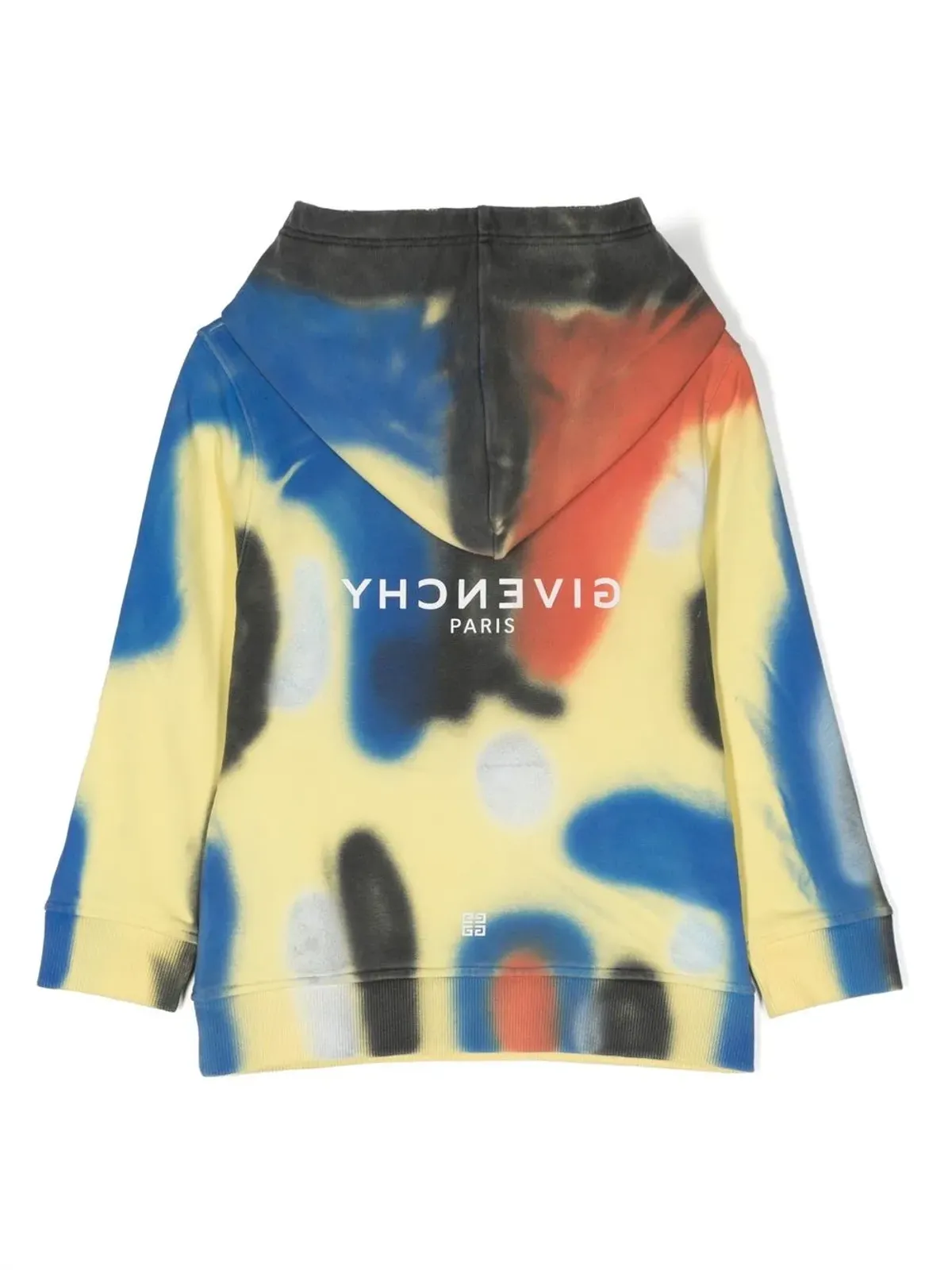 Givenchy Kids グラフィティ風ロゴプリントフーディ - 画像2