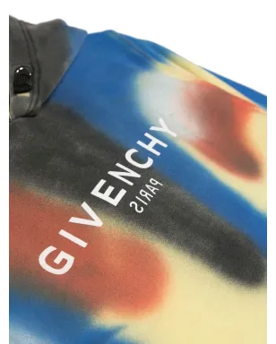 Givenchy Kids グラフィティ風ロゴプリントフーディ - サムネイル3