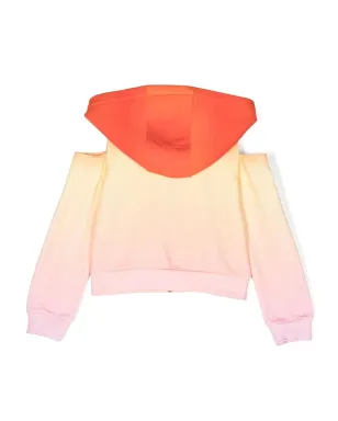 Givenchy Kids グラデーション ジップアップ スウェットシャツ - サムネイル2