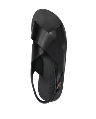 Saint Laurent モハベ クロスストラップサンダル - サムネイル4