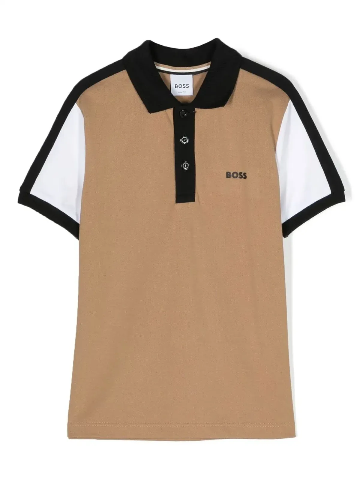 BOSS Kidswear ロゴエンボス ポロシャツ - 画像1