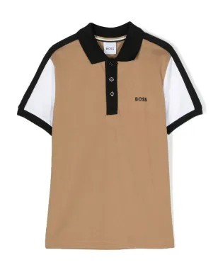 BOSS Kidswear ロゴエンボス ポロシャツ - サムネイル1