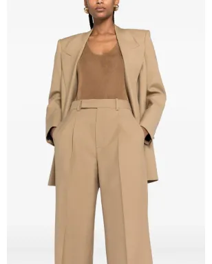 Saint Laurent ハイウエスト テーラードパンツ - サムネイル4