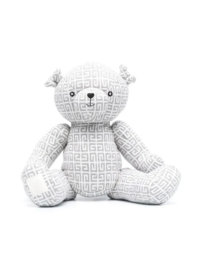 Givenchy Kids Givenchy Kids 4Gプリント ベア ソフトトイ - グレーの商品画像