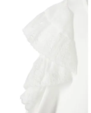 Chloé Kids ラッフル袖トップス - サムネイル3