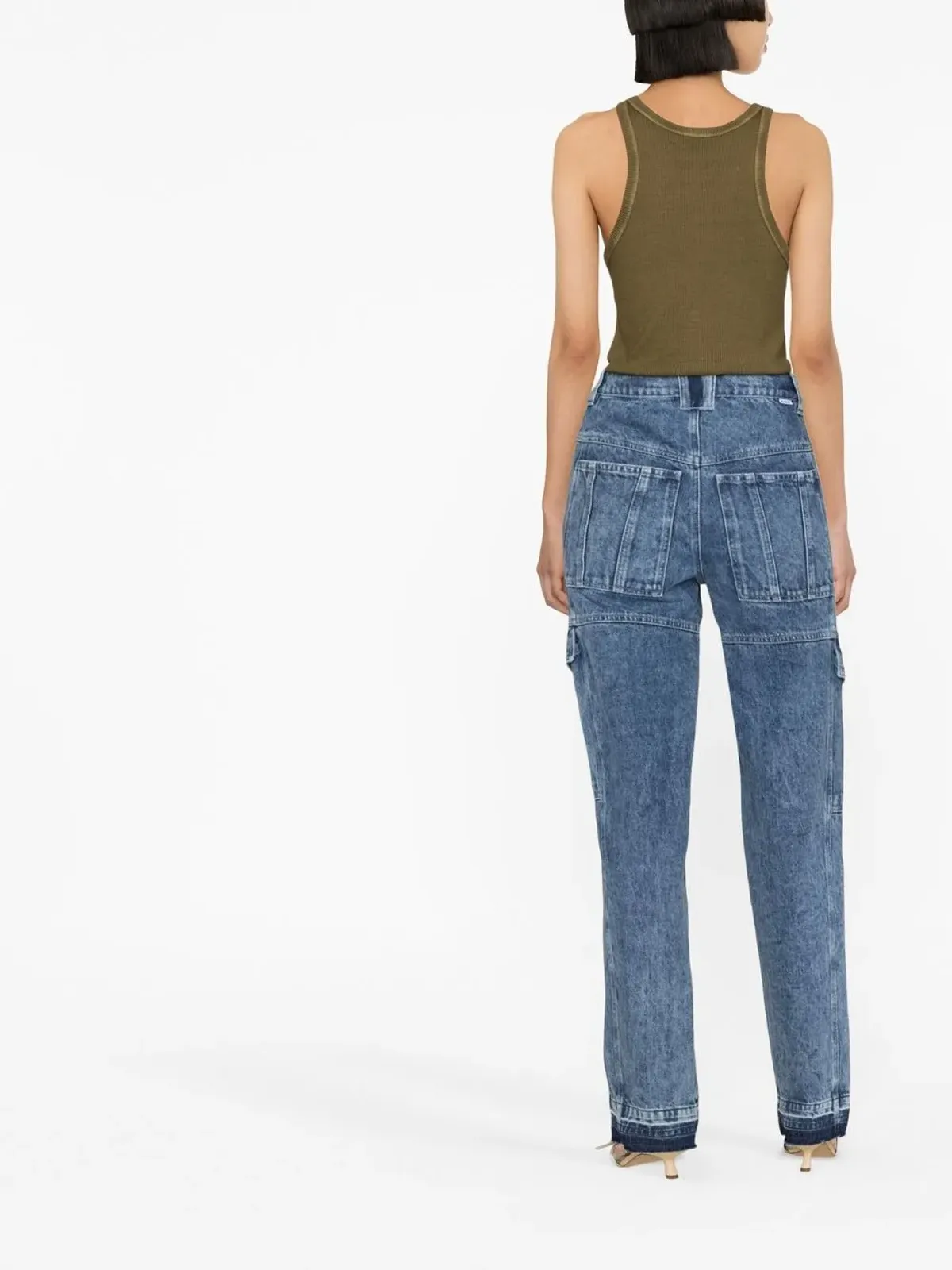MARANT ÉTOILE Vayoneoカーゴジーンズ - 画像4