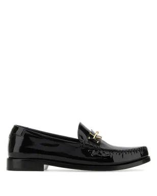 Saint Laurent パテントレザー ローファー - ブラック - サムネイル1