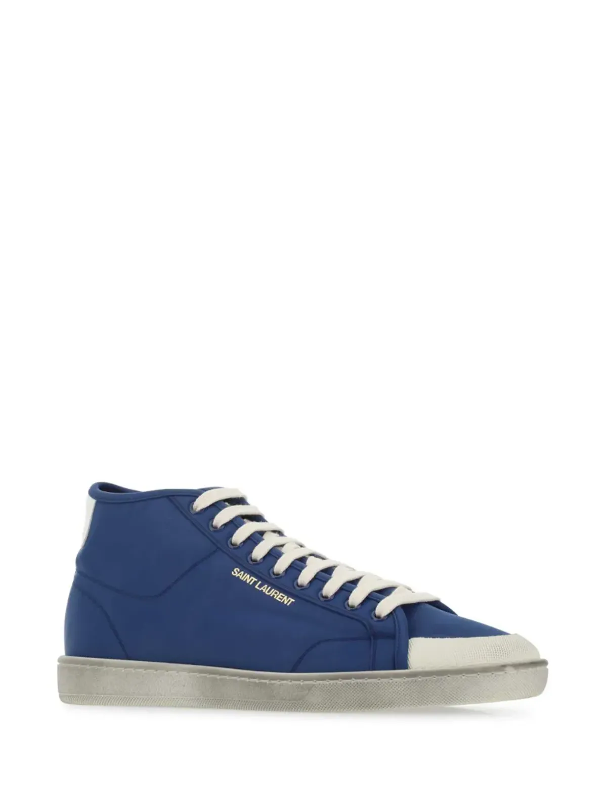 Saint Laurent ミッドトップスニーカー - 画像2
