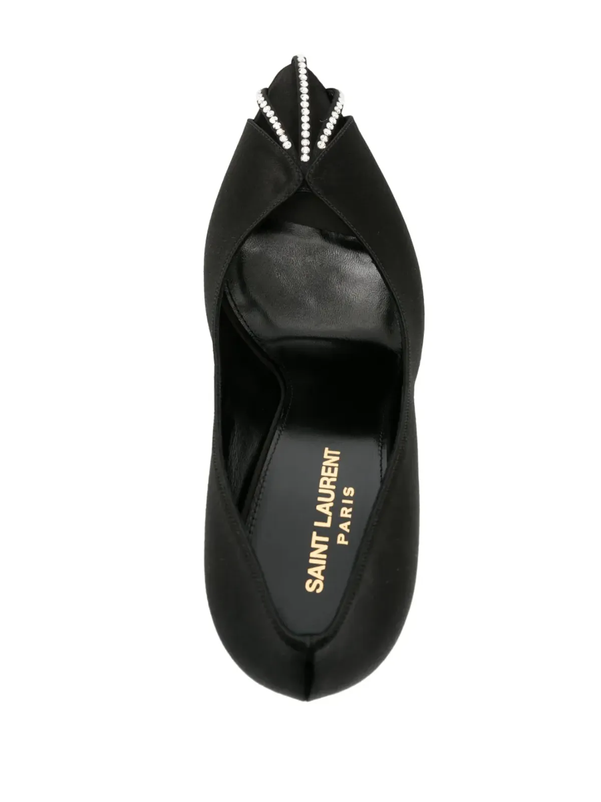 Saint Laurent マルティニーク サテンパンプス - ブラック - 画像4