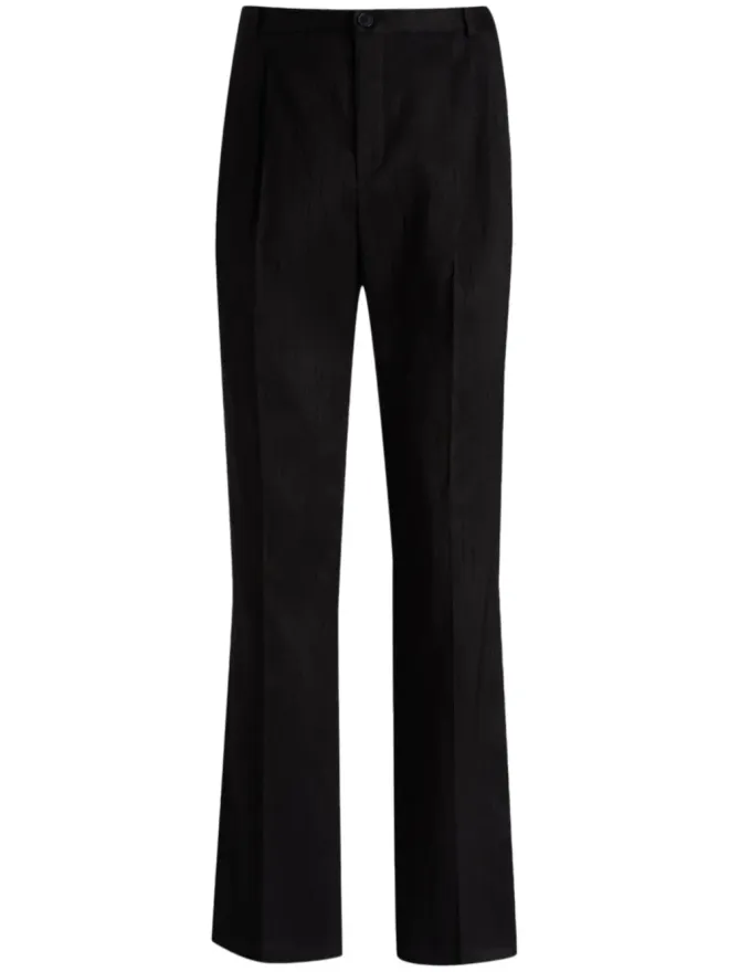 Saint Laurent Saint Laurent ストレートレッグパンツ - ブラックの商品画像