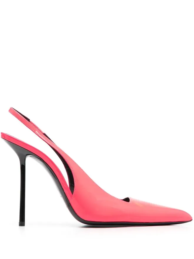 Saint Laurent Saint Laurent Kiss 105 スリングバックパンプス - ピンクの商品画像