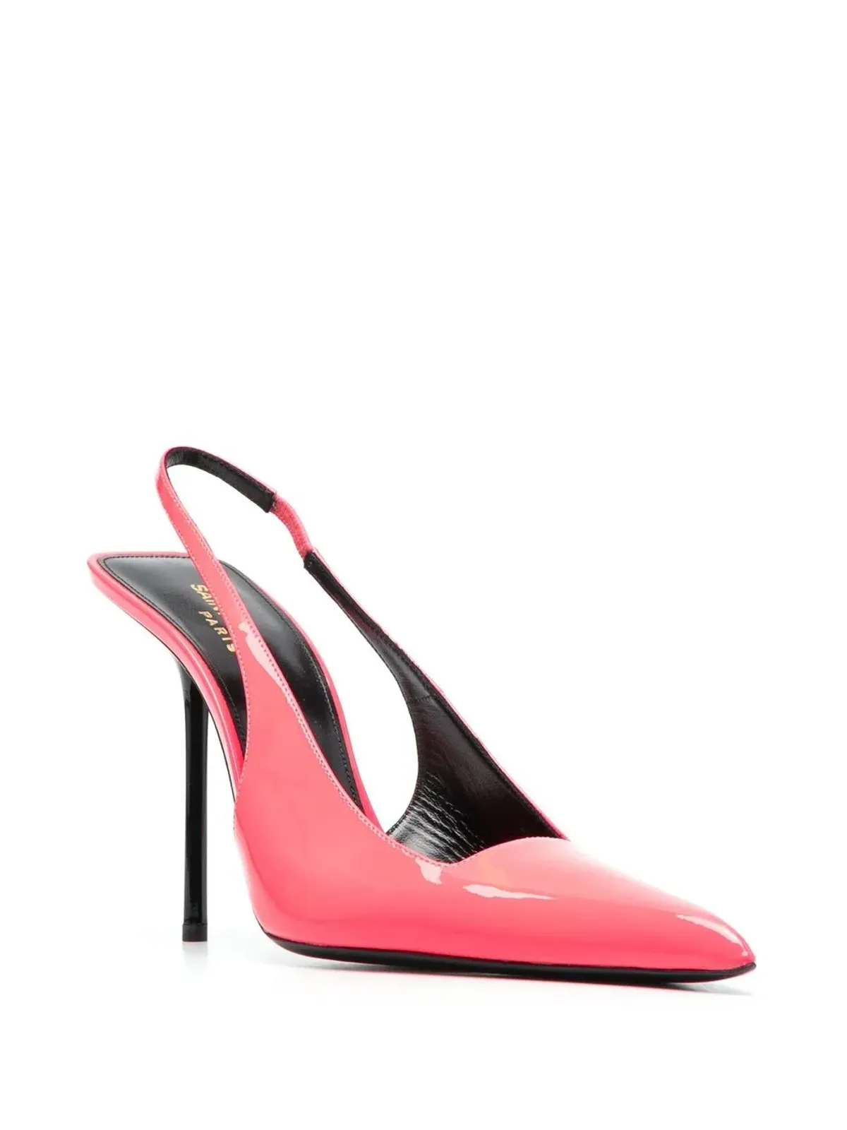 Saint Laurent Kiss 105 スリングバックパンプス - ピンク - 画像2