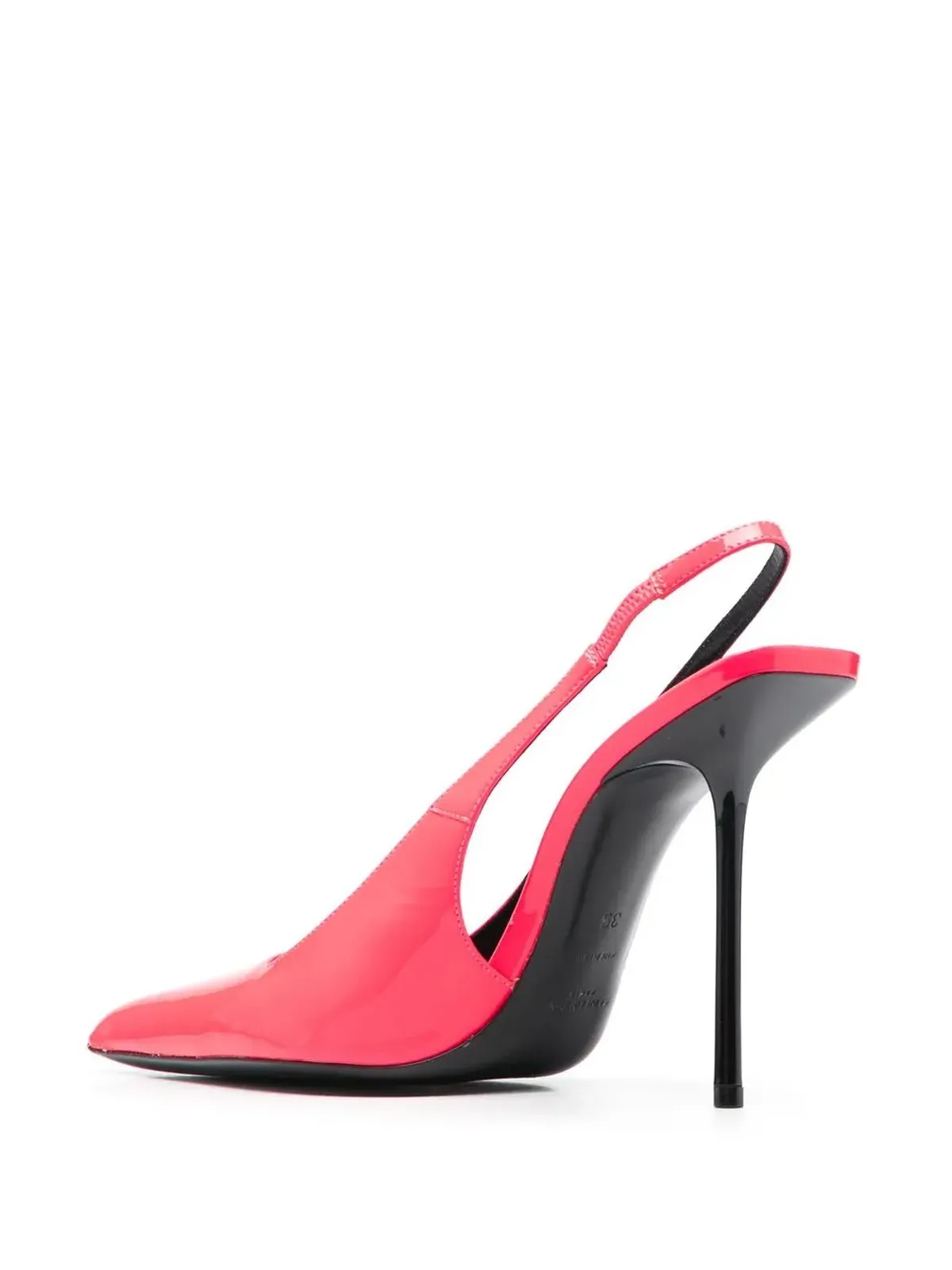 Saint Laurent Kiss 105 スリングバックパンプス - ピンク - 画像3