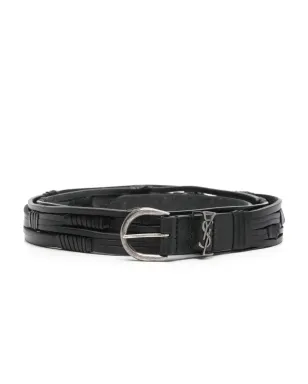 Saint Laurent Cassandreプレート ベルト - サムネイル1