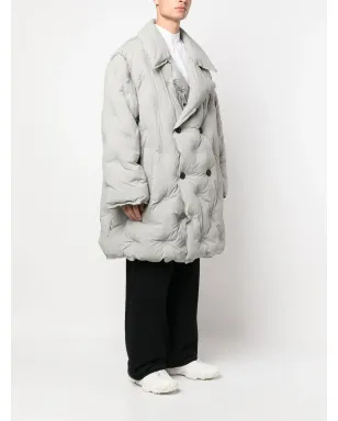 Maison Margiela ピークドラペル パディドコート - サムネイル3