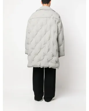 Maison Margiela ピークドラペル パディドコート - サムネイル4