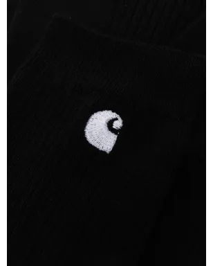 Carhartt WIP 刺繍ロゴ入りニットソックス（ブラック） - サムネイル2