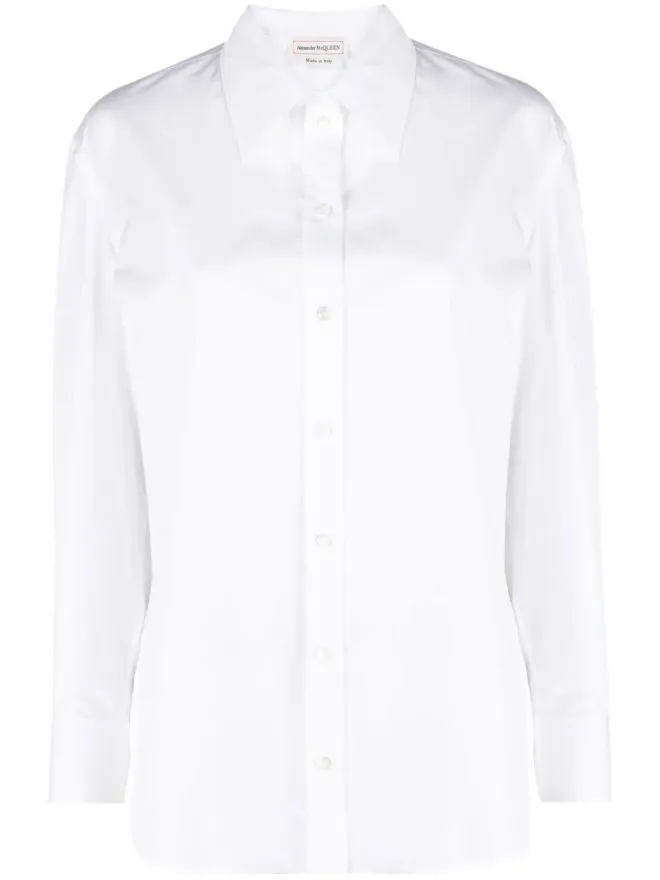 Alexander McQueen Alexander McQueen 長袖コットンシャツの商品画像