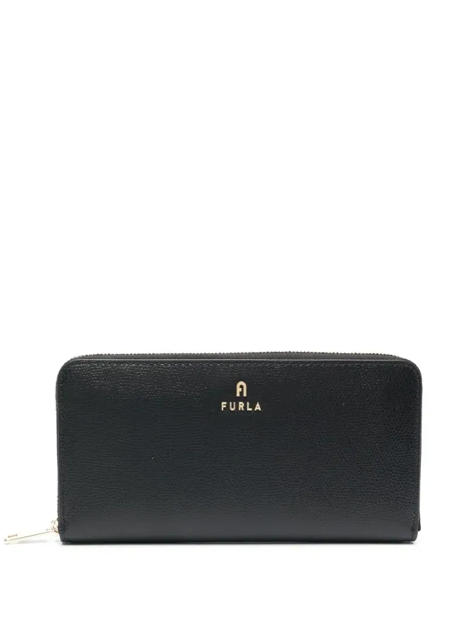 Furla Furla ロゴプレート付きレザーウォレットの商品画像