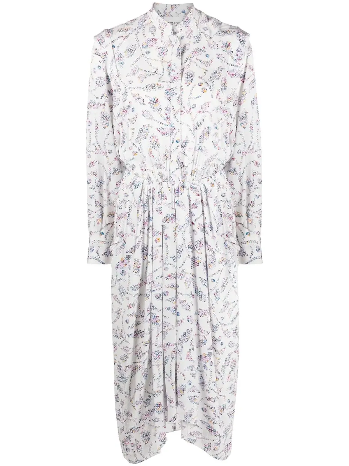 MARANT ÉTOILE Okley シャツドレス - White - 画像1