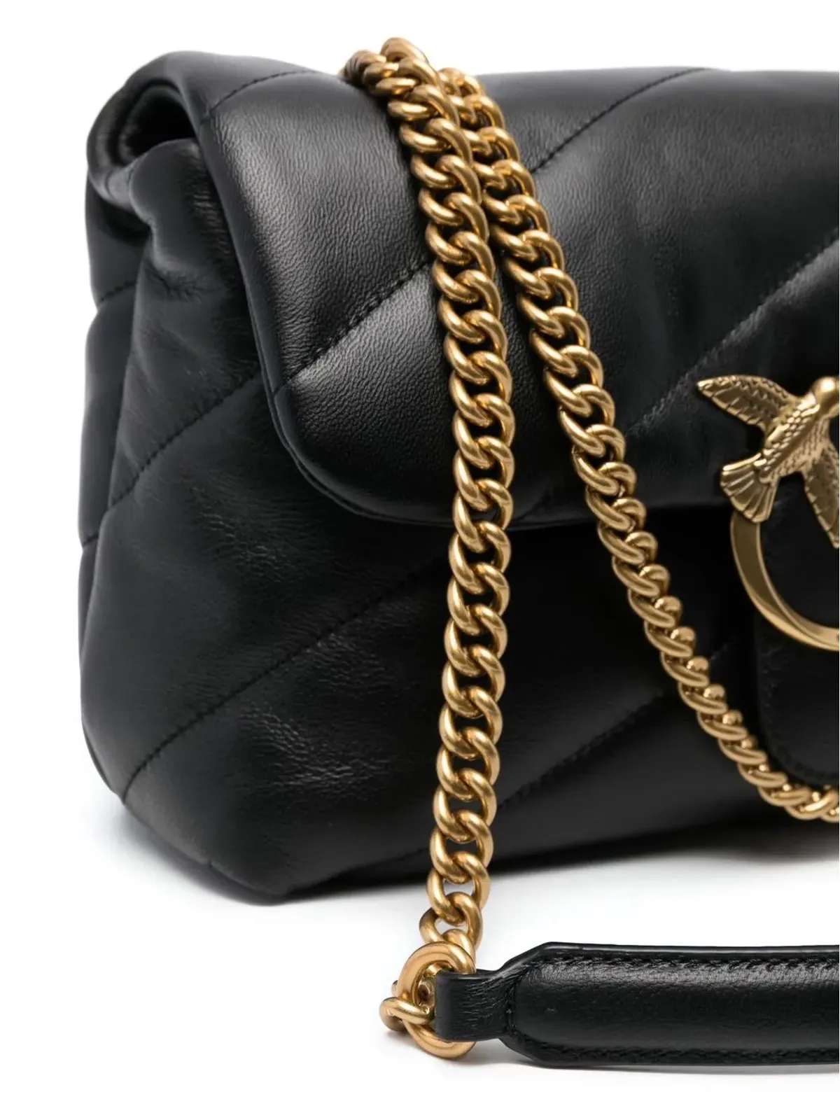 PINKO ミニクラシック ラブバード ディテール ショルダーバッグ - 画像5
