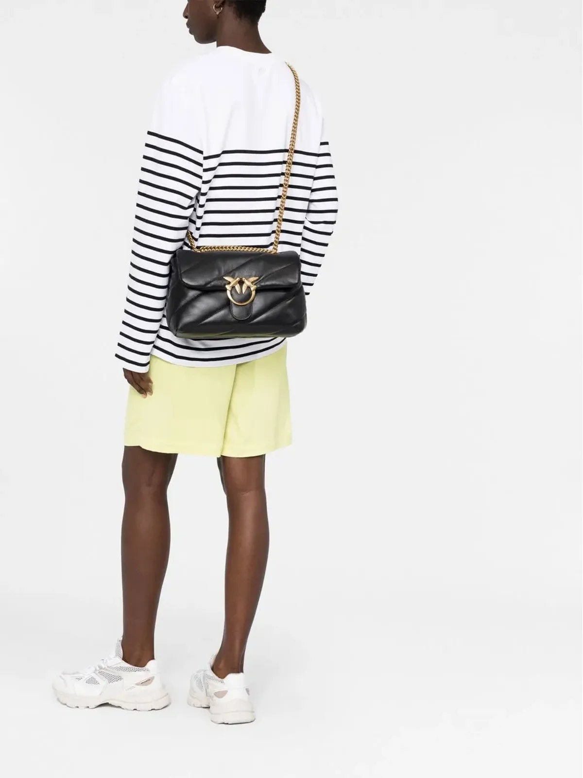 PINKO ミニクラシック ラブバード ディテール ショルダーバッグ - 画像2