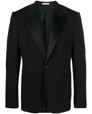 Alexander McQueen シルクラペル ブレザー - サムネイル1