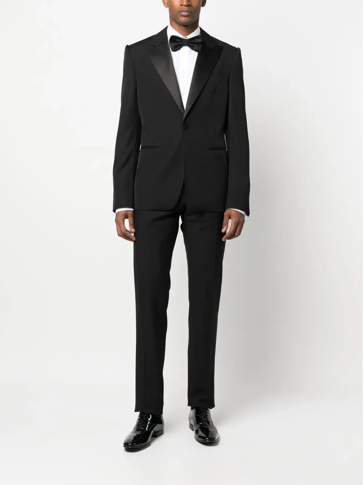 Alexander McQueen シルクラペル ブレザー - 画像2