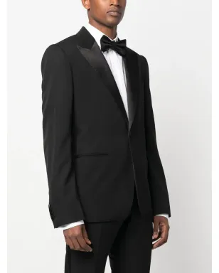 Alexander McQueen シルクラペル ブレザー - サムネイル3