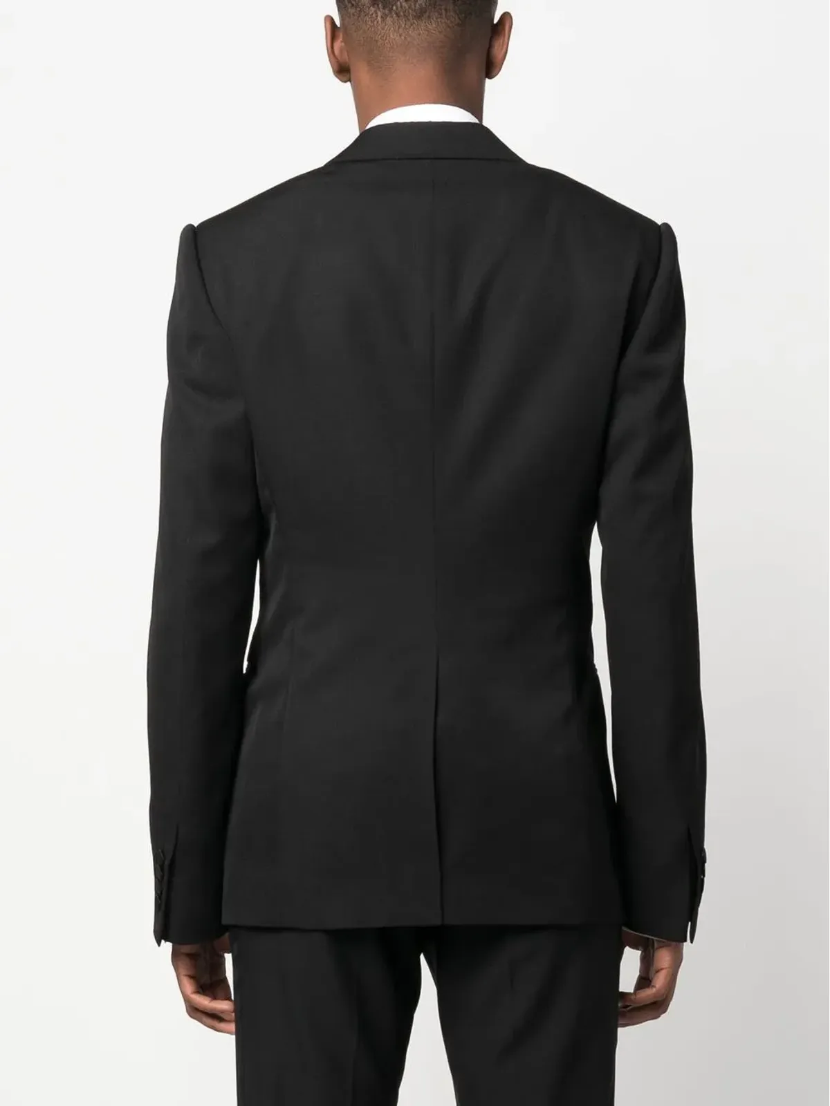Alexander McQueen シルクラペル ブレザー - 画像4