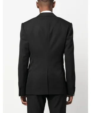 Alexander McQueen シルクラペル ブレザー - サムネイル4
