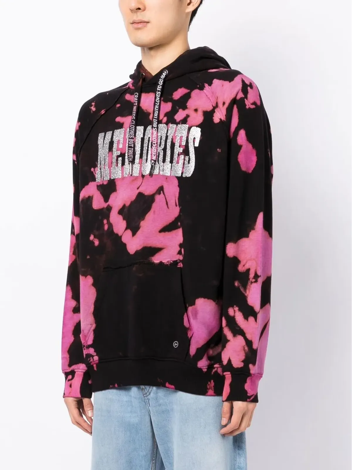 Stain Shade x Hiroshi Fujiwara タイダイプリント フード付きパーカー - 画像3