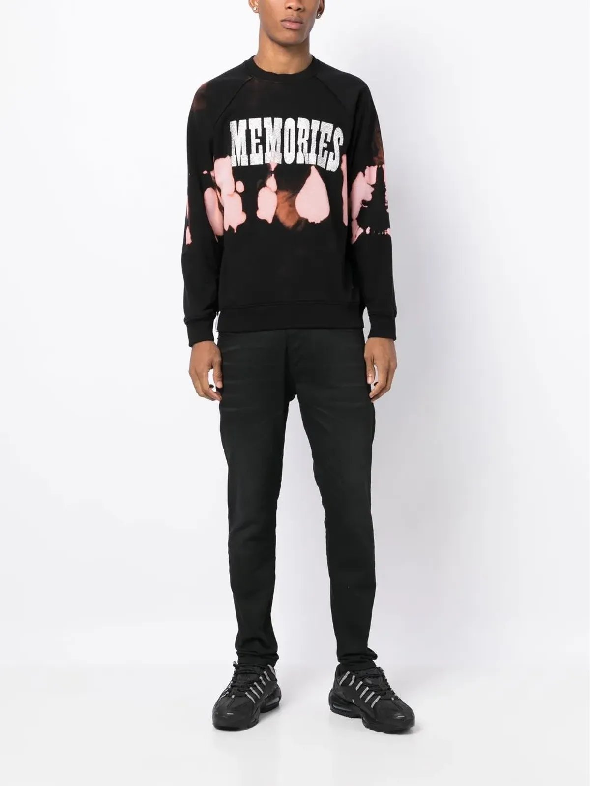 Stain Shade x Hiroshi Fujiwara グリッターディテール スウェットシャツ - 画像2