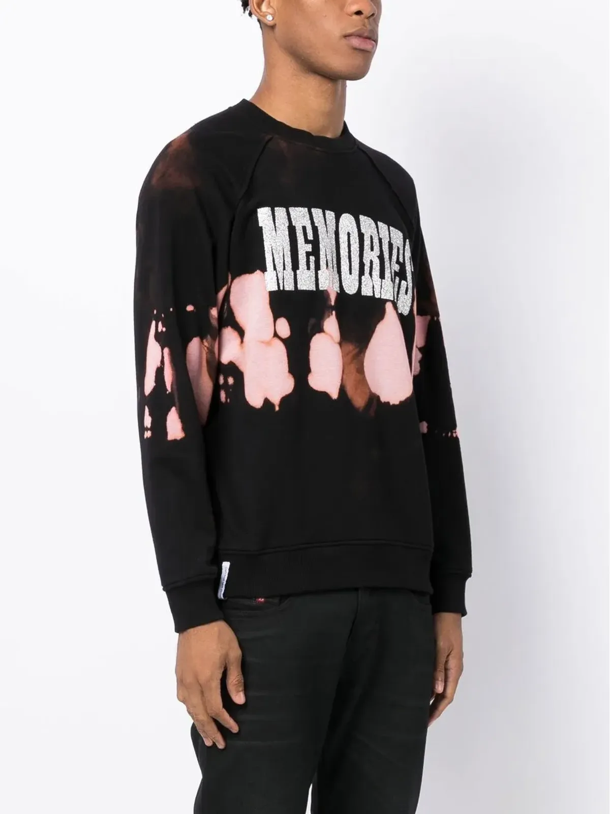 Stain Shade x Hiroshi Fujiwara グリッターディテール スウェットシャツ - 画像3
