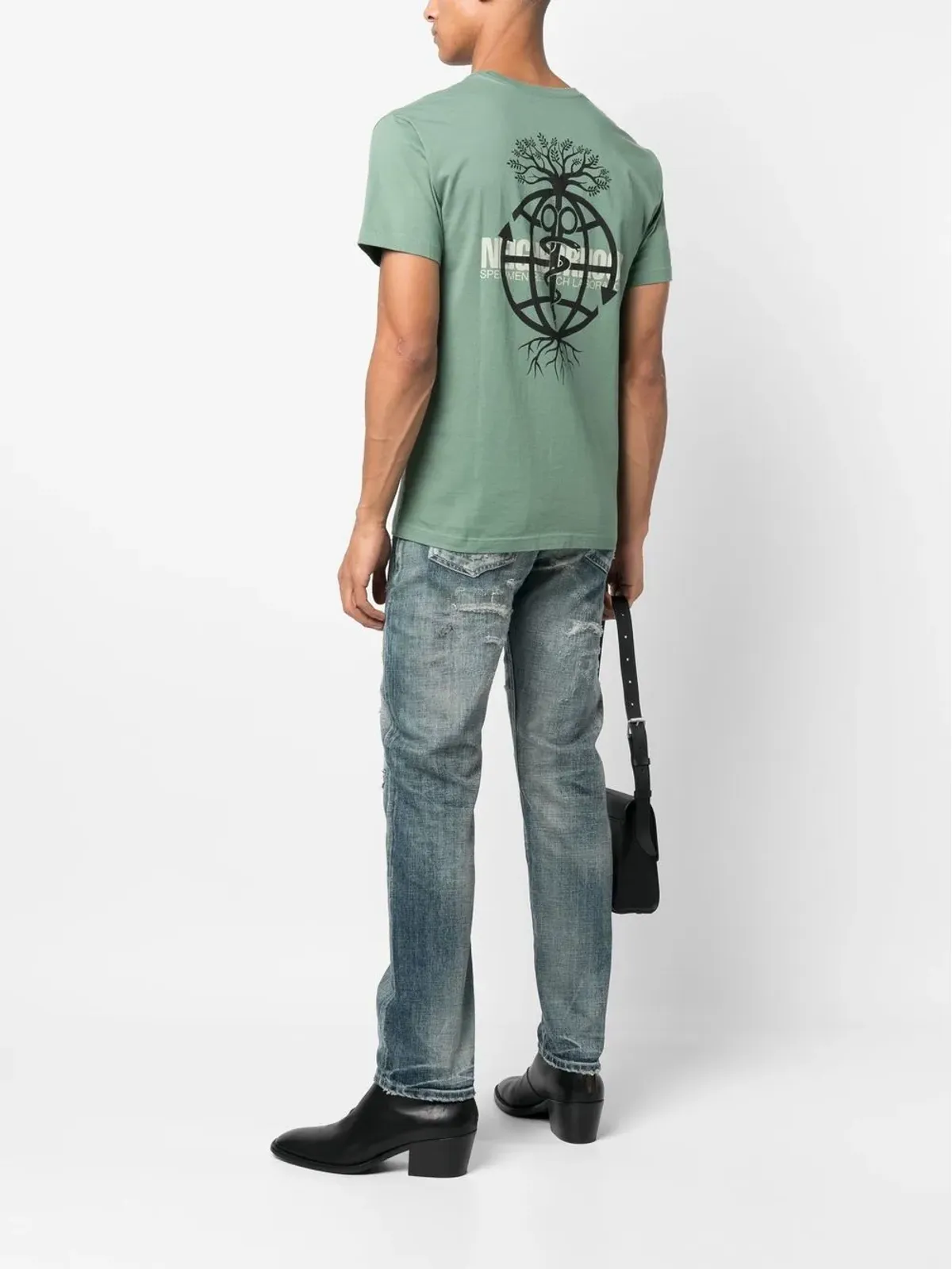 Neighborhood ロゴプリントディテールTシャツ - 画像2