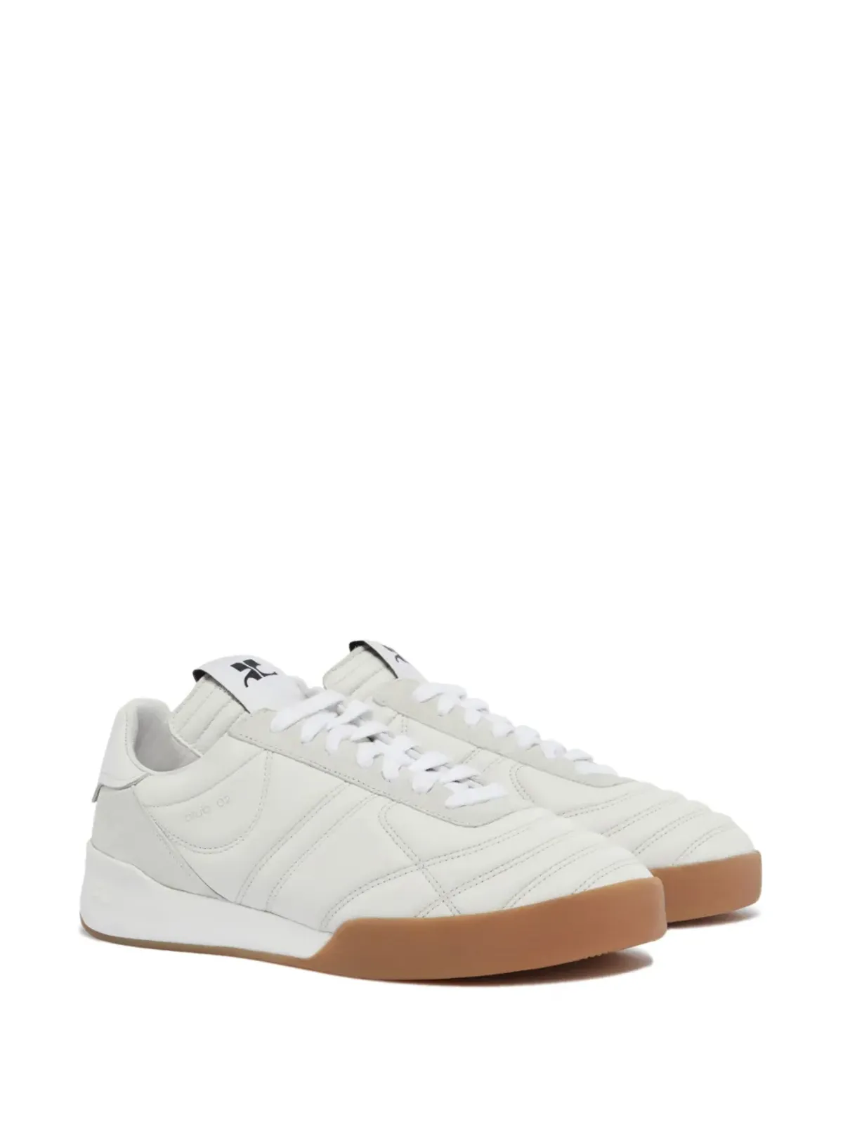Courrèges Club 02 レザー スニーカー - 画像2