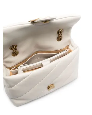 PINKO Love Classic Puff クロスボディバッグ - White - サムネイル5
