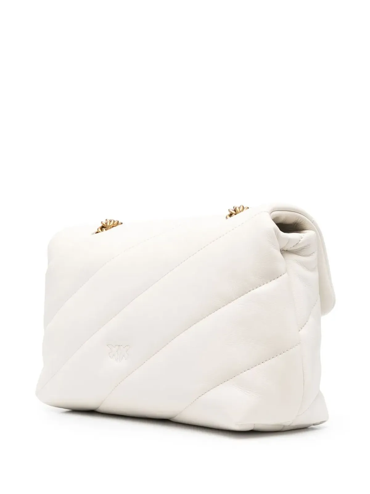 PINKO Love Classic Puff クロスボディバッグ - White - 画像3