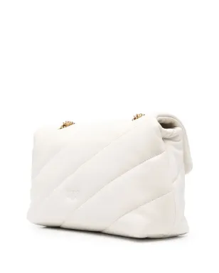 PINKO Love Classic Puff クロスボディバッグ - White - サムネイル3