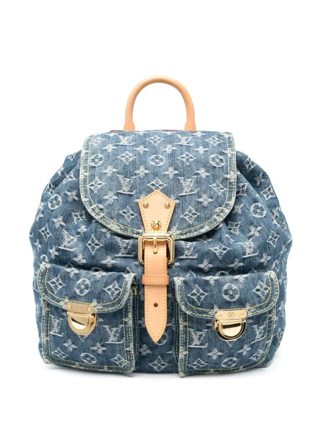 Louis Vuitton Pre-Owned Louis Vuitton Pre-Owned モノグラムデニムバックパックの商品画像