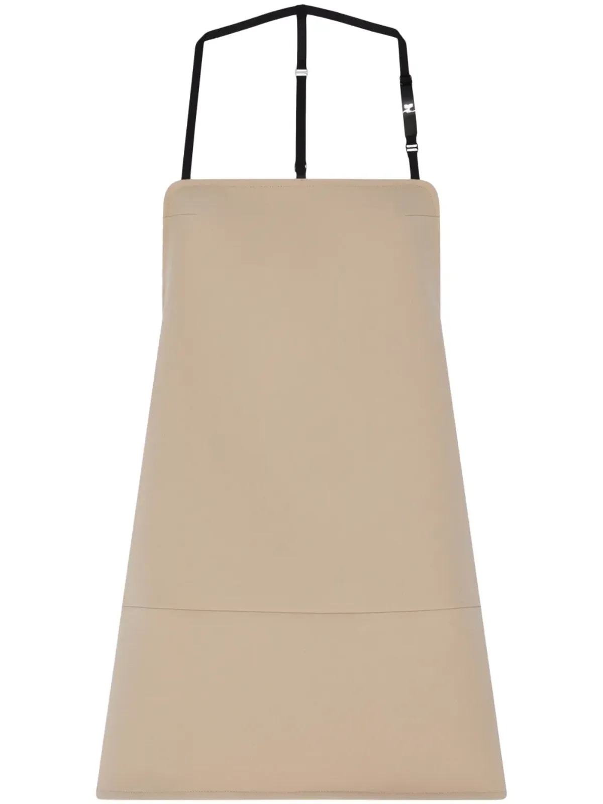 Courrèges バックレス ツイル ミニドレス - 画像1