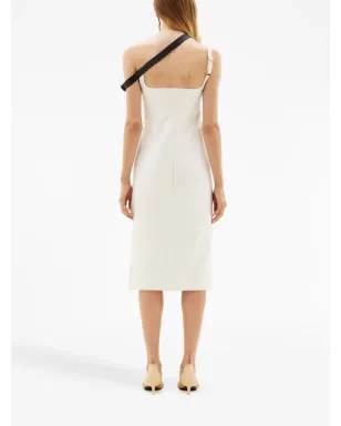 Courrèges アシンメトリック・ストラップ ヴィニール ドレス - サムネイル4