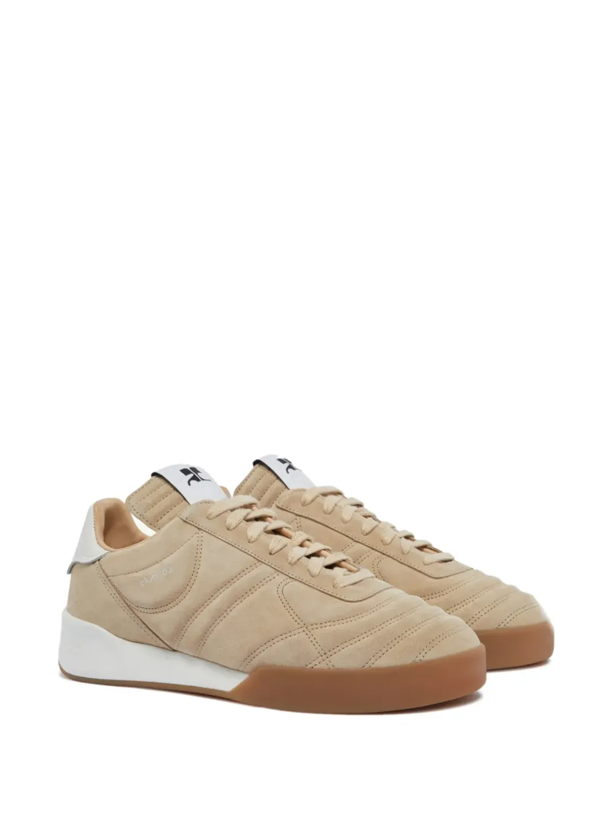 Courrèges クラブ02 スエードレザー スニーカー - 画像2