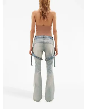 Courrèges レーサーデニムパンツ - サムネイル4