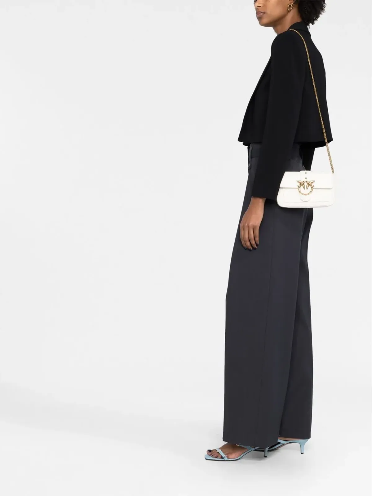PINKO Love crossbody bag - Neutrals - 画像2