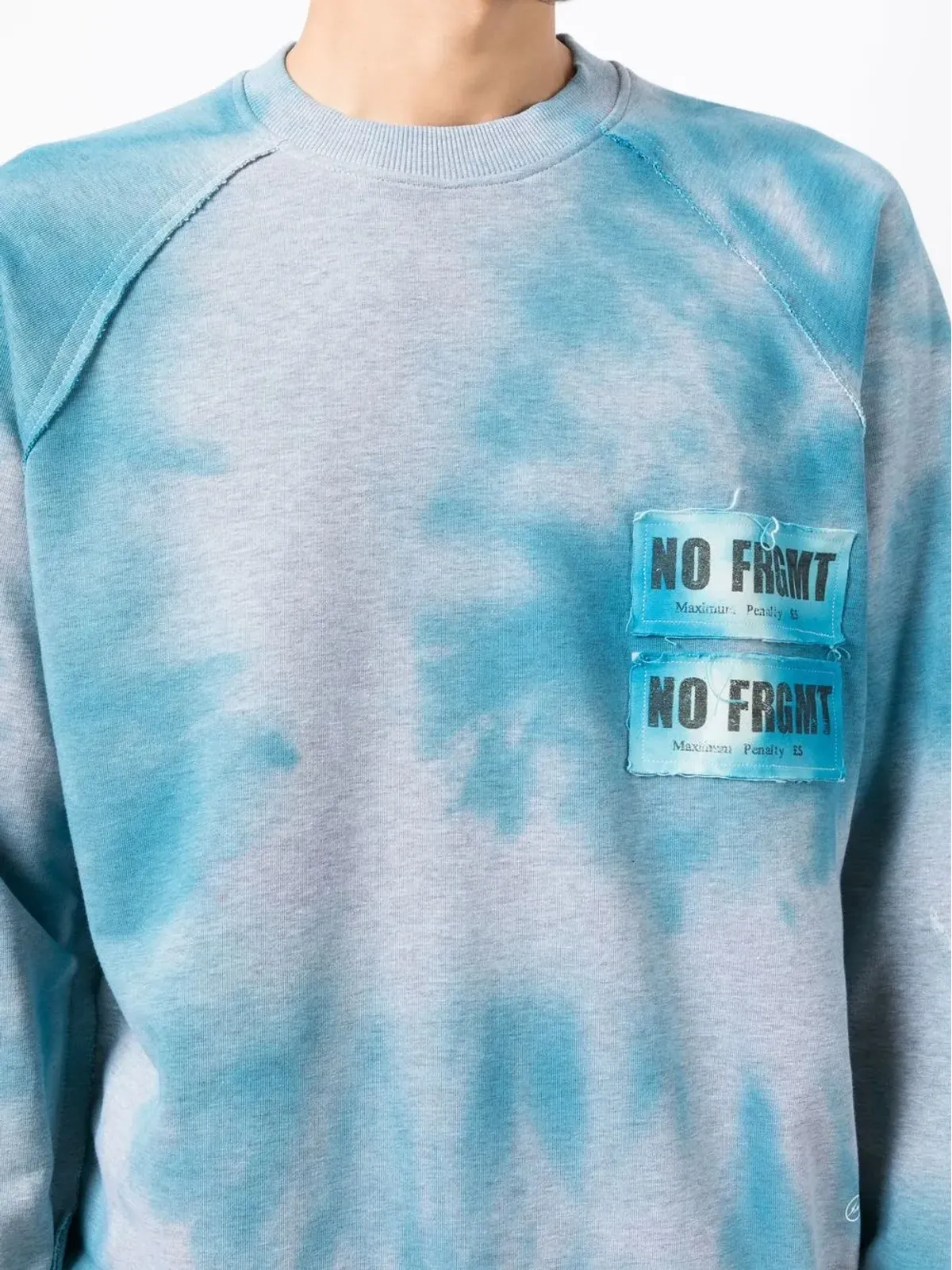 Stain Shade x Hiroshi Fujiwara タイダイ染め風 スウェットシャツ - 画像5